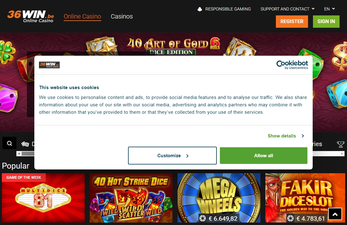 36win Casino
